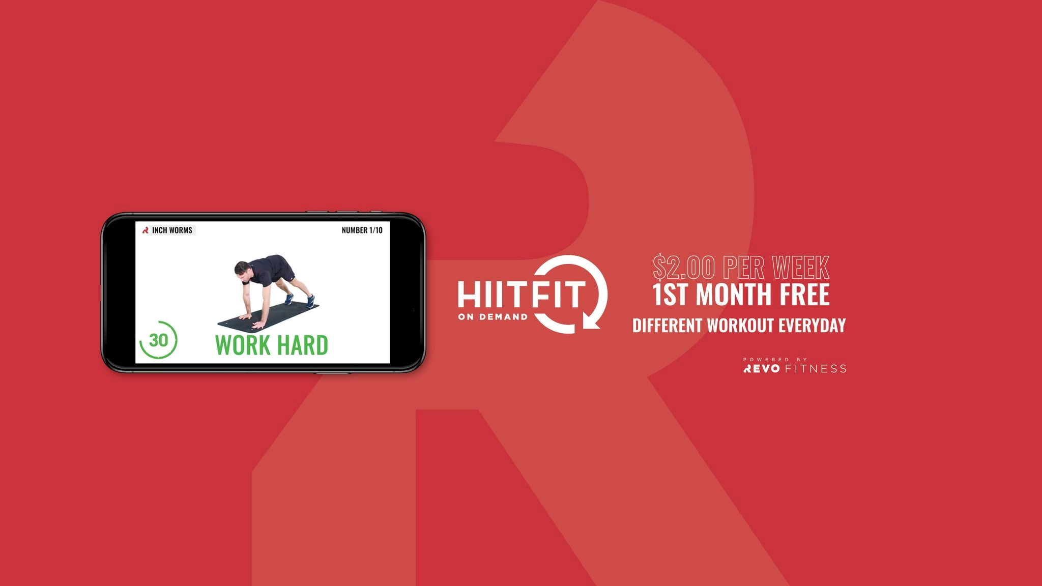 Free online HIIT workouts available Stay fit at home everyday Revo Fitness