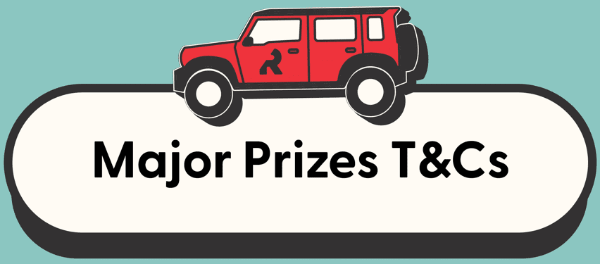 Major Prizes T & Cs