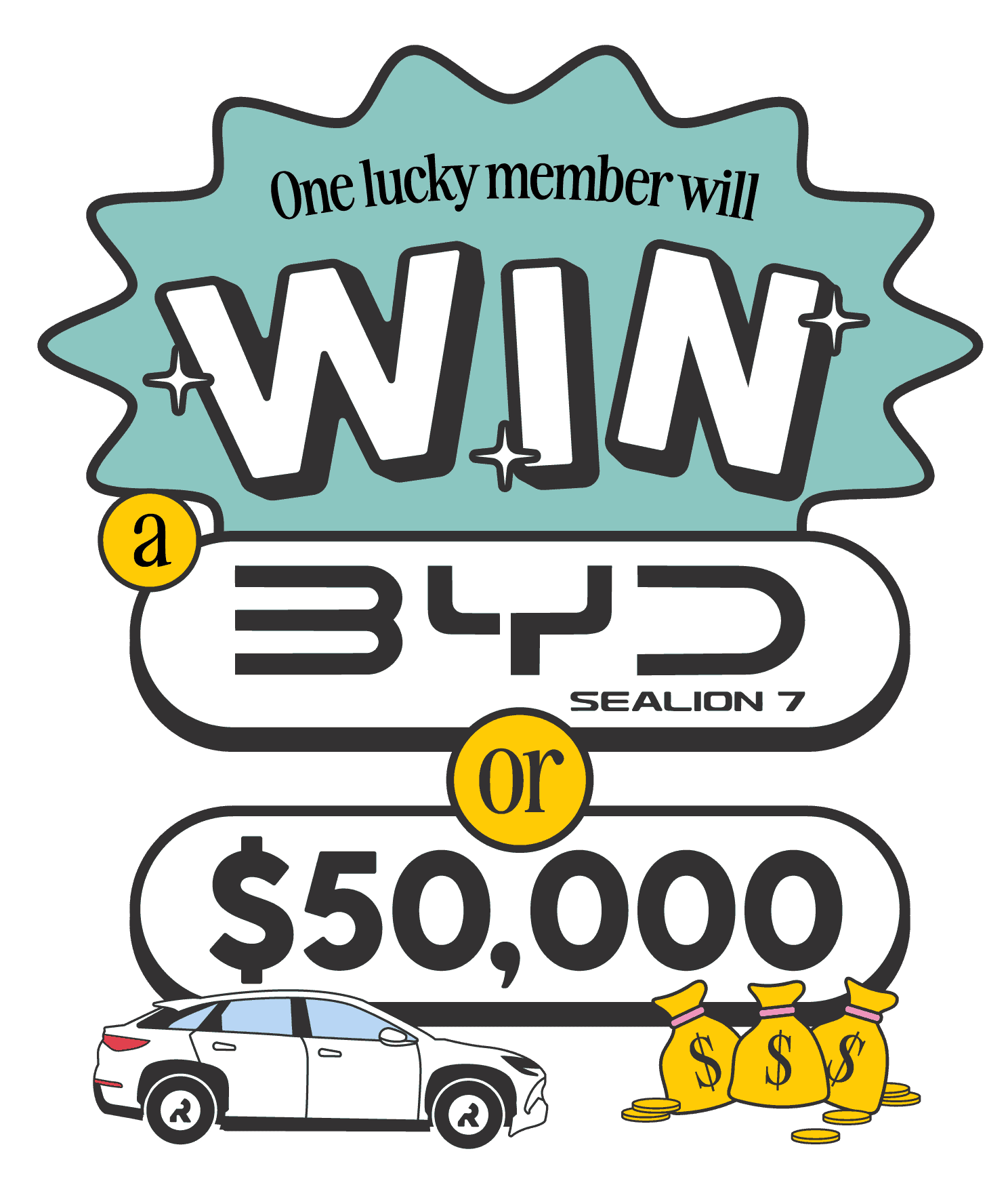 BYD 50k CASH