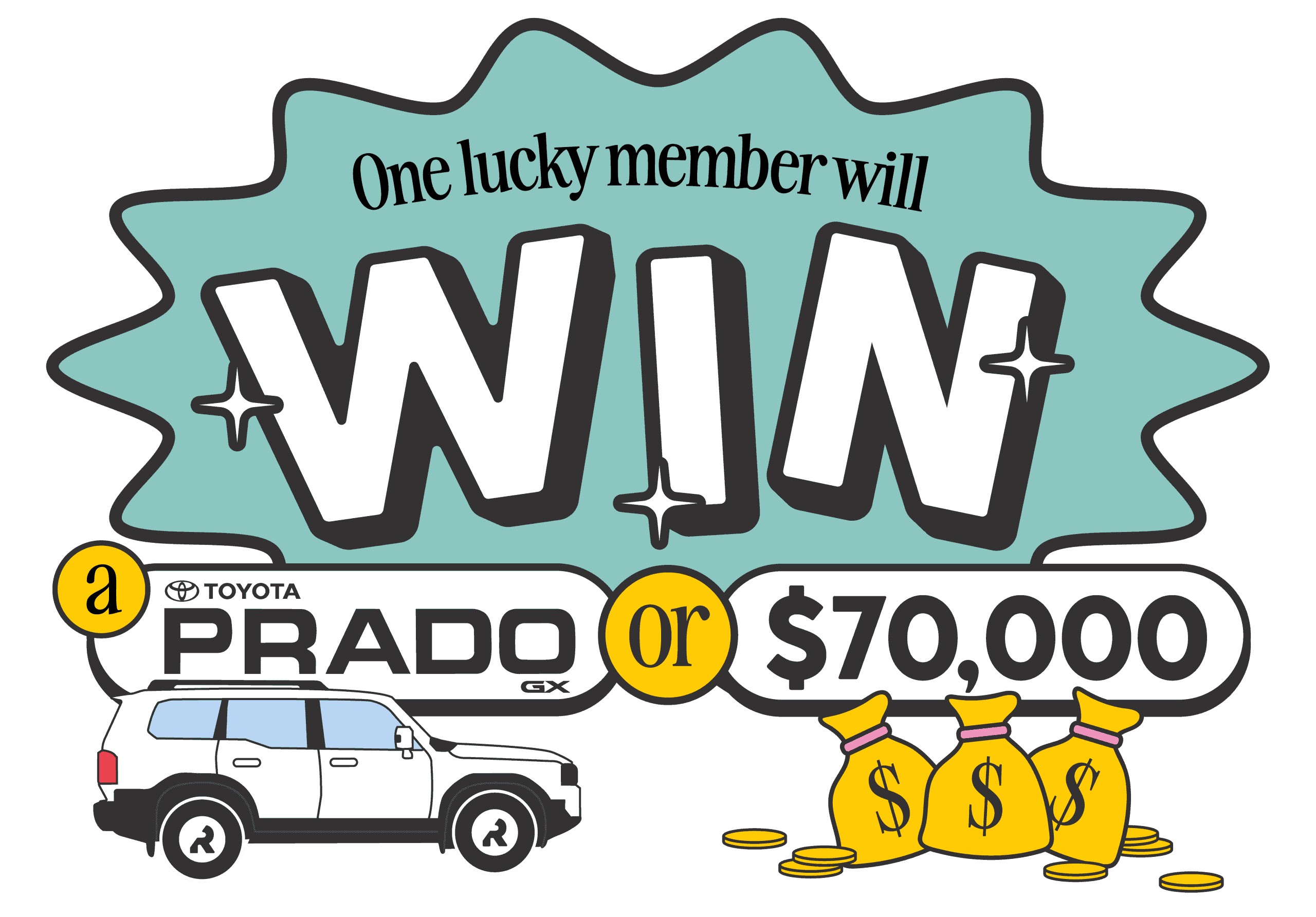 Prado 70k CASH