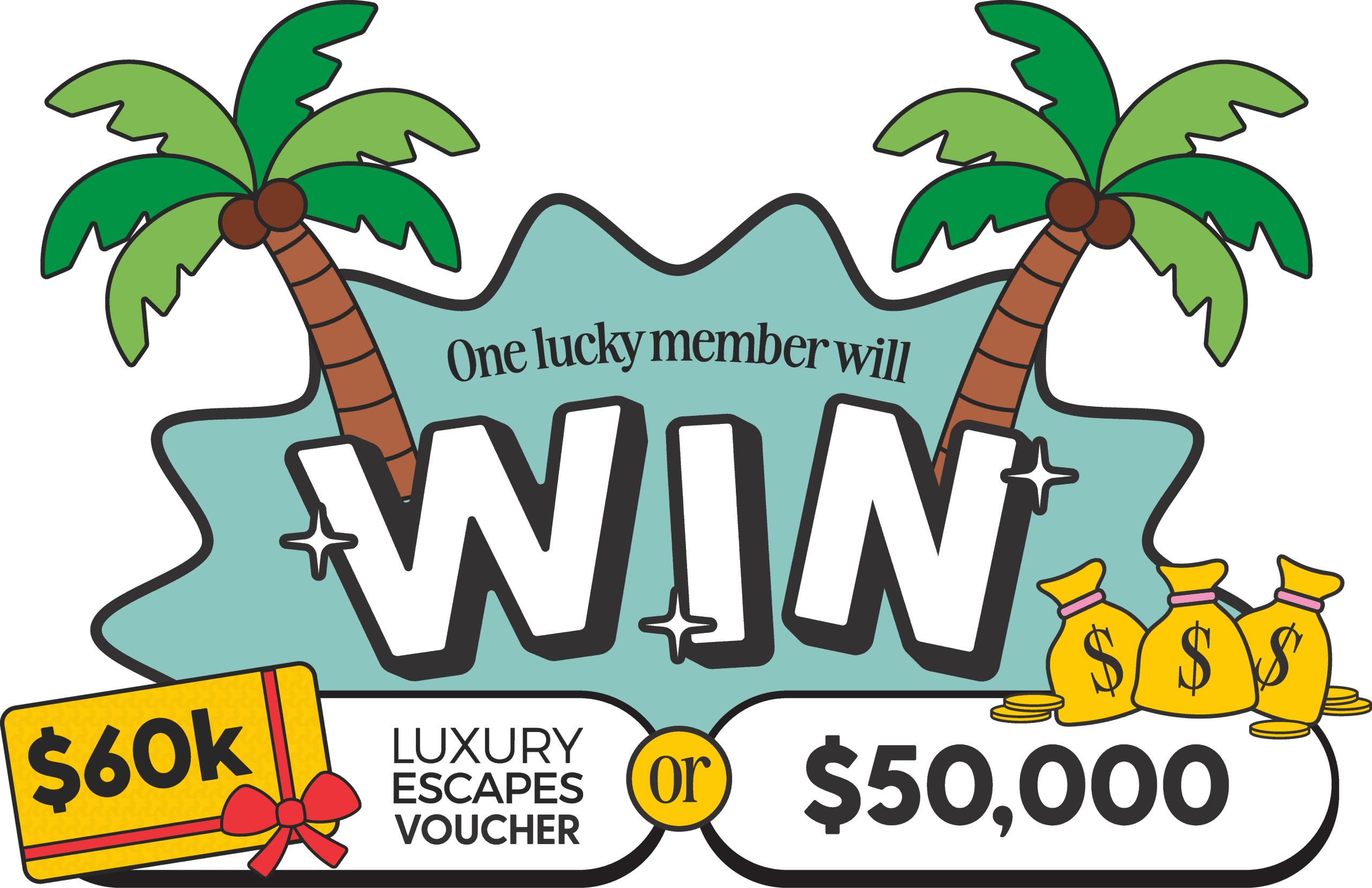 Luxury Escapes or $50K!